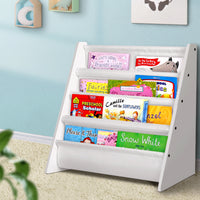 Keezi Kids Bookshelf Shelf Children Bookcase Magazine Rack Organiser Display