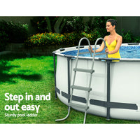 Bestway Above Ground Swimming Pool Filter Pump Steel Pro Max Frame Pools 4.57M