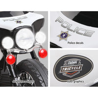 Electric Harley Davidson Softail Motorcycle Toys Black White - Rigo Kids Ride On Motorbike