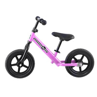 Kids Balance Bike Ride On Toys Push Bicycle Wheels Toddler Baby 12" Bikes-Pink