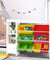 Keezi 8 Bins Kids Toy Box Storage Organiser Rack Bookshelf Drawer Cabinet