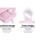Keezi Pink Kids Vanity Dressing Table Stool Set Mirror Princess Children Makeup