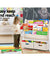 Keezi 4 tier Kids Bookshelf Wooden Bookcase Children Toy Organiser Display Rack
