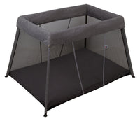 In & Out Travel Cot - Black Silver