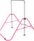 Kids Gymnastics Bars Training Horizontal Bar Monkey Kip Bar Pink