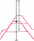 Kids Gymnastics Bars Training Horizontal Bar Monkey Kip Bar Pink