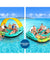 Bestway Float Inflatable Lounge Floats Raft Bed Pool Water Fun Sunshade Canopy