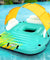 Bestway Float Inflatable Lounge Floats Raft Bed Pool Water Fun Sunshade Canopy