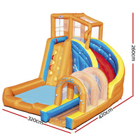 Bestway Inflatable Water Slide Jumping Castle Slides for Pool Mega Playground
