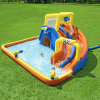 Bestway Inflatable Water Slide Jumping Castle Double Slides for Pool Playground