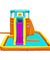 Bestway Inflatable Water Pool Pack Mega Slides Jumping Castle Playground Toy