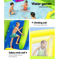 Bestway Inflatable Water Pack Pool Slide Castle Playground H2OGO Splash Course