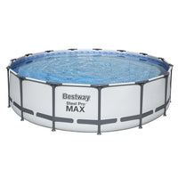 Bestway Above Ground Swimming Pool Filter Pump Steel Pro Max Frame Pools 4.57M