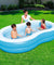 Bestway Inflatable Kids Pool Swimming Pool Family Pools 2.62m x 1.57m x 46cm