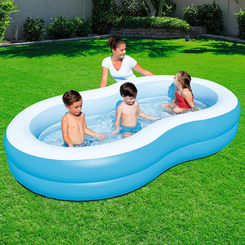 Bestway Inflatable Kids Pool Swimming Pool Family Pools 2.62m x 1.57m x 46cm