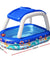 Bestway Kids Play Pools Above Ground Inflatable Swimming Pool Canopy Sunshade