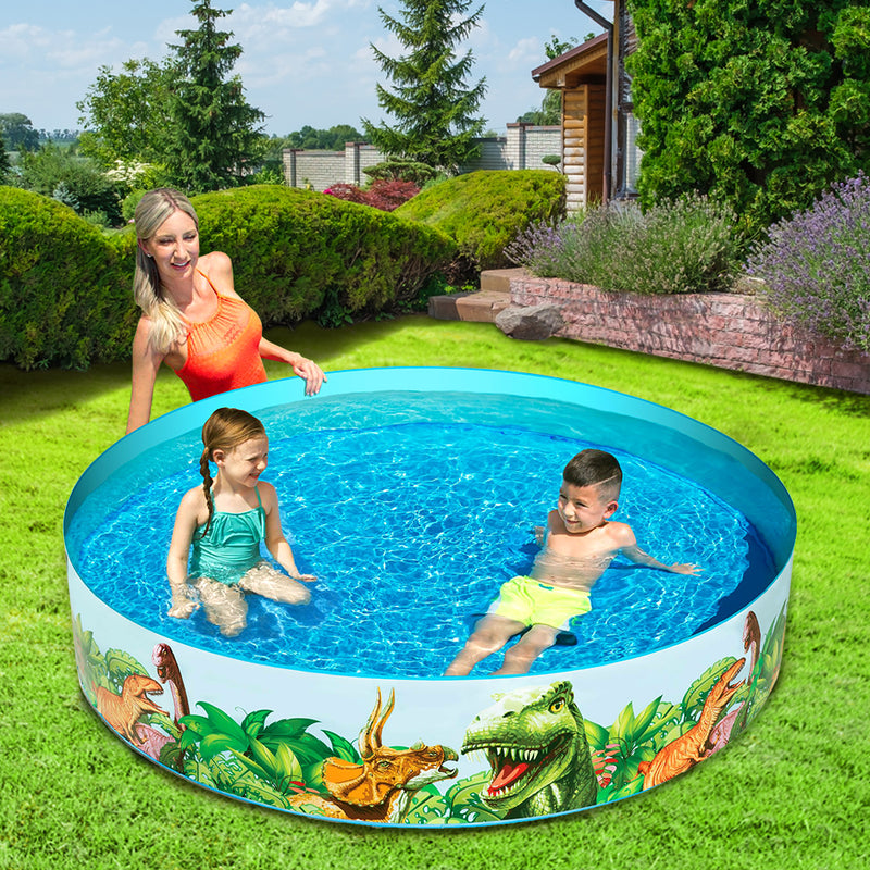 Bestway Kids Swimming Pool Above Ground Play Fun Round Fill-n-Fun Pools
