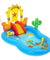 Bestway Swimming Pool Above Ground Inflatable Kids Play Wild West Pools Toy Game