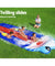 Bestway Triple Water Slip And Slide Kids Inflatable Splash Toy Outdoor 4.88M