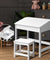 Keezi Kids Table Chairs Set Children Drawing Writing Desk Storage Toys Play