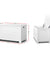 Keezi Kids Wooden Toy Chest Storage Blanket Box White Children Room Organiser