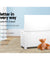 Keezi Kids Wooden Toy Chest Storage Blanket Box White Children Room Organiser