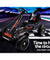 Rigo Kids Pedal Go Kart Car Ride On Toys Racing Bike Rubber Tyre Adjustable Seat