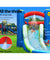 Happy Hop Inflatable Water Jumping Castle Bouncer Kid Toy Windsor Slide Splash