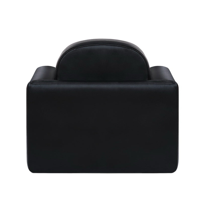 Keezi Kids Chair Sofa Recliner Children Table Desk Armchair Leather Couch Black
