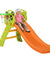 Keezi Kids Slide Basketball Hoop Activity Center Outdoor Toddler Play Set Orange