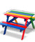 Keezi Kids Wooden Picnic Table Set with Umbrella