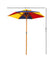 Keezi Kids Wooden Picnic Table Set with Umbrella