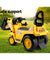 Keezi Kids Ride On Bulldozer - Yellow