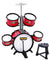 Keezi Kids 7 Drum Set Junior Drums Kit Musical Play Toys Childrens Mini Big Band