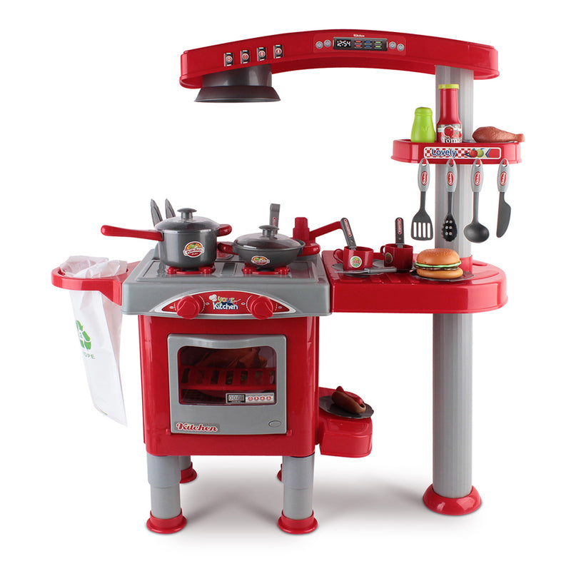 Keezi Kids Mini Chef Cookware Set - Red