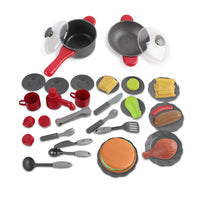 Keezi Kids Mini Chef Cookware Set - Red