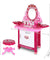 Keezi 30 Piece Kids Dressing Table Set - Pink