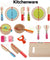 Keezi 29 Piece Kids Food Play Set