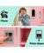 Keezi Kids Kitchen Set Pretend Play Food Sets Childrens Utensils Wooden Toy Pink