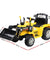 Rigo Kids Ride On Bulldozer Digger Electric Car Yellow