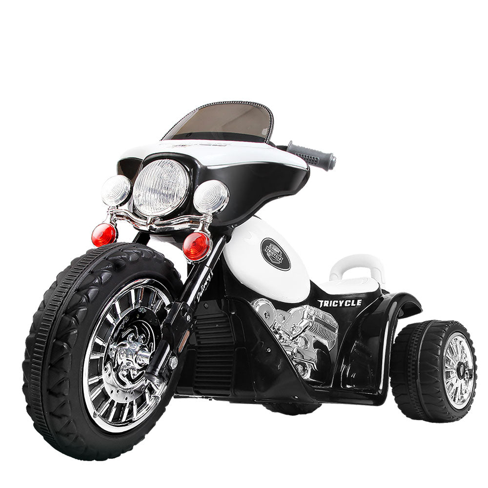 Electric Harley Davidson Softail Motorcycle Toys Black White