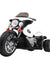 Electric Harley Davidson Softail Motorcycle Toys Black White - Rigo Kids Ride On Motorbike