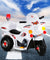 Rigo Kids Ride On Motorbike Motorcycle Car Toys White