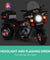 Rigo Kids Ride On Motorbike Motorcycle Car Black
