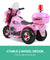 Rigo Kids Ride On Motorbike Motorcycle Car Pink