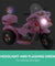 Rigo Kids Ride On Motorbike Motorcycle Car Pink