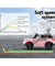 Rigo Kids Ride On Car - Pink