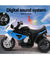 Kids Ride On Motorbike BMW Licensed S1000RR Motorcycle Car Blue