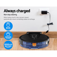 Robot Vacuum Cleaner Robotic LDS Distance Sensor Automatic Carpet Floor Mop