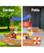 Keezi Boat Sand Pit With Canopy